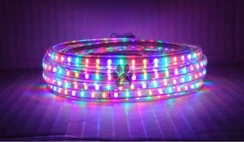 Mufasa LED Rope Light Indoor Outdoor Strip Home Decoration Lights, Diwali Festival Lights False Ceiling, Balcony 220V AC (Non Adhesive Back) (Multicolor, 10 Meter) - Image 2