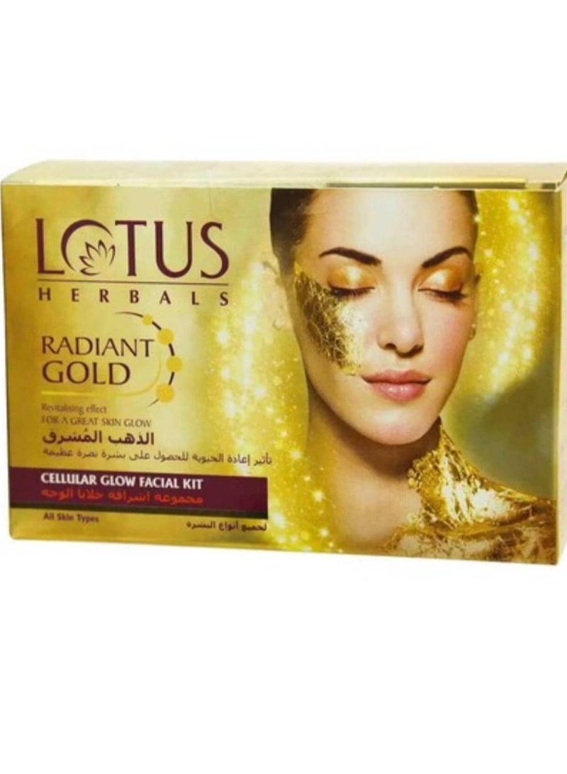 Lotus Lotus Herbals Gold Diamond Combo Facial Kit 