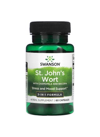 Swanson, St. John's Wort with Chamomile and Bacopa, 60 Capsules - pzsku/Z82D1EFC4C2471ED629CEZ/45/_/1745237004/d02044f3-2e9b-478b-a372-9483e8031ac8
