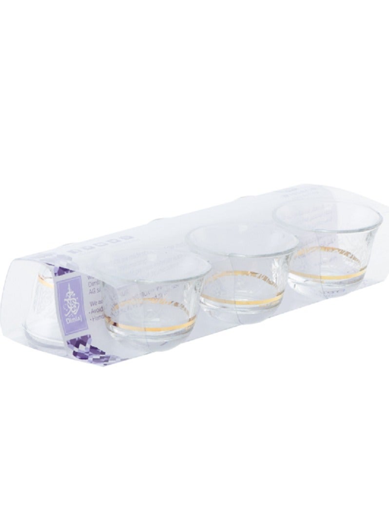 Dimlaj Glass cawa cup set - Image 1