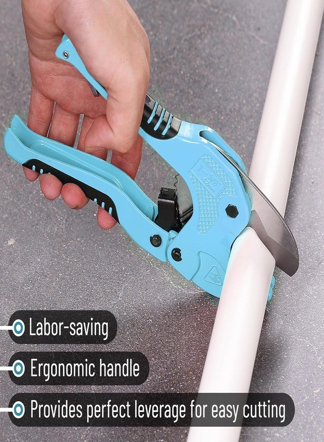 Inditrust 3~42mm Cutter for PVC, Plastic, PPR, Vinyl & Rubber Tube High Quality Aluminum Plastic PVC Pipe Cutter (Quick Release Type) - Image 5