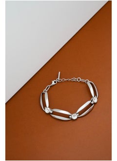 Karen Millen Crystal Ellipse Bracelet  - Image 3