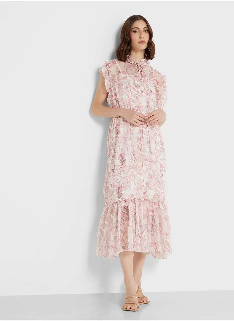 ايلا Floral Print Dress