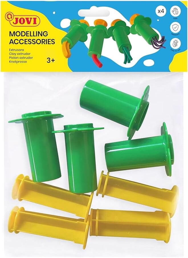 JOVI - Jovi Blandiver Soft Dough Extruders - Bag of 4 Pcs - Image 1