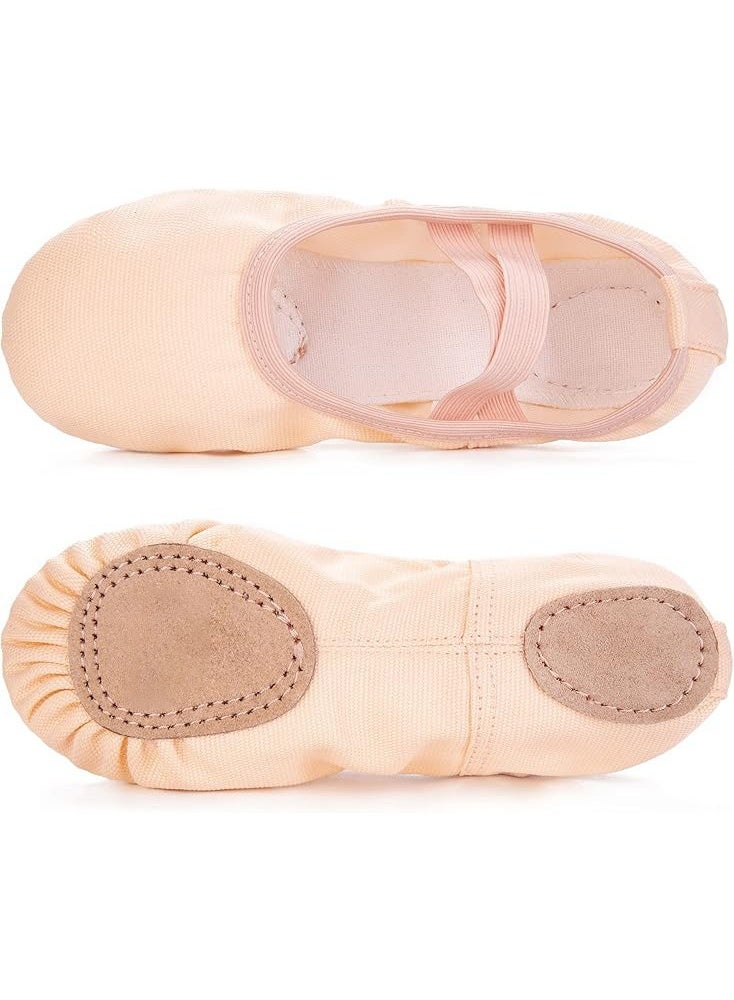 جورونب أحذية باليه قماشية مسطحة للبنات/الأطفال الصغار/النساء، أحذية لممارسة اليوغا والرقص - Image 5