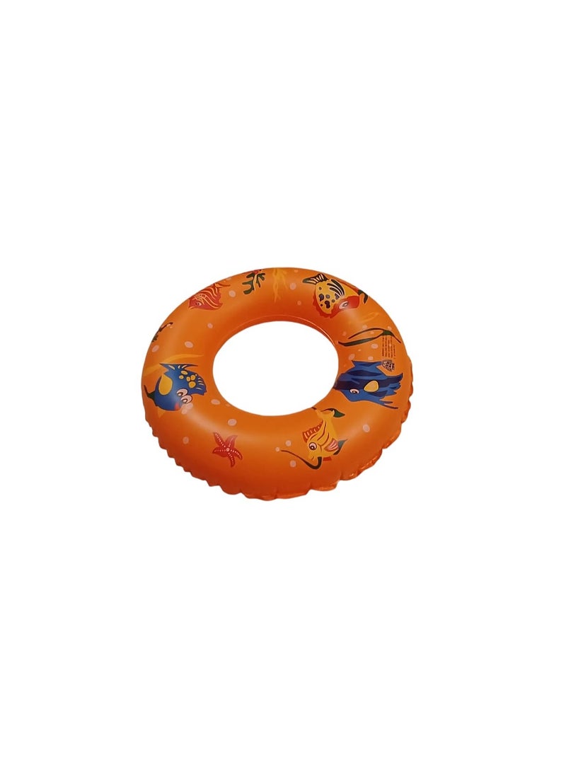 Swim Ring 60cm - Orange - for Children under 7 years - Image 1