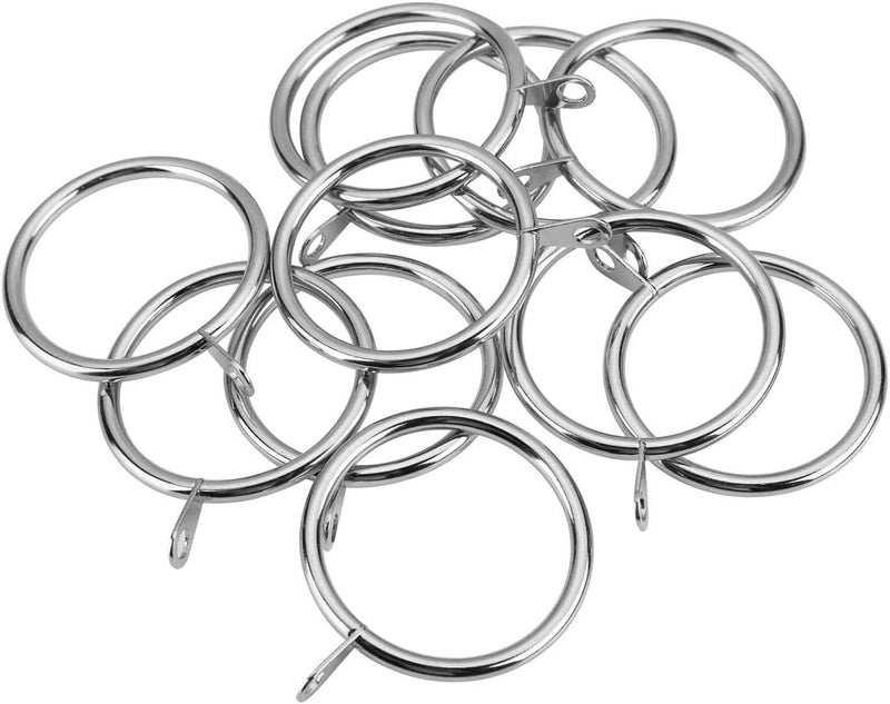 Tbestmax Large Curtain Rings Hanging Rin for Curtains and Rods 42 mm16 in Internal Diameter 40 Pack