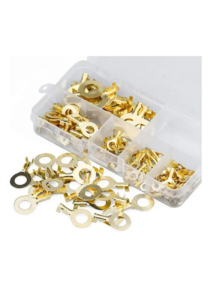 Copper terminal wire connectors (150 pieces) in multiple sizes, ideal for automotive and appliance electrical repairs. - Image 3