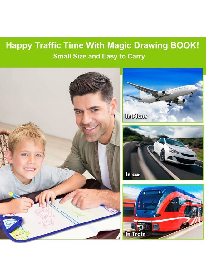 Coolplay Doodle Drawing Toys, Travel Magic Water Drawing Mats,Magic Pen Educational Toy for Children Toddlers Kids - Image 5