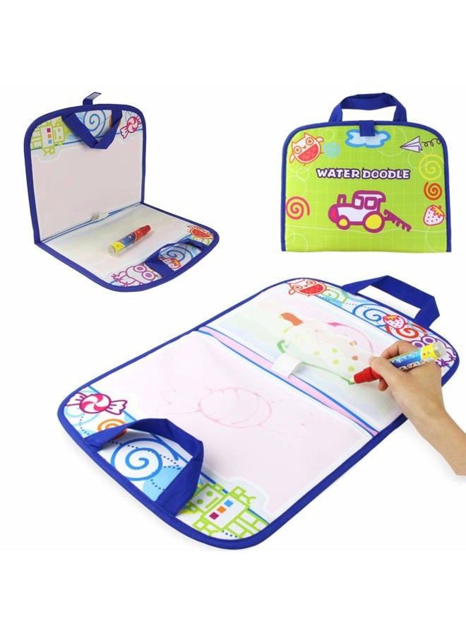 Coolplay Doodle Drawing Toys, Travel Magic Water Drawing Mats,Magic Pen Educational Toy for Children Toddlers Kids - Image 1