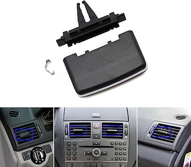 QASULER AC Vent Grille Outlet Tab Clips for C Class - Image 2