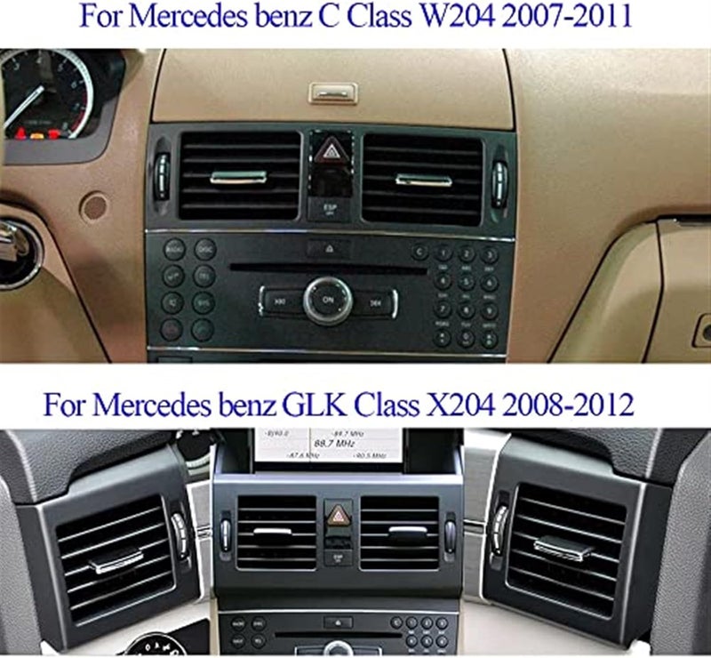 QASULER AC Vent Grille Outlet Tab Clips for C Class - Image 4