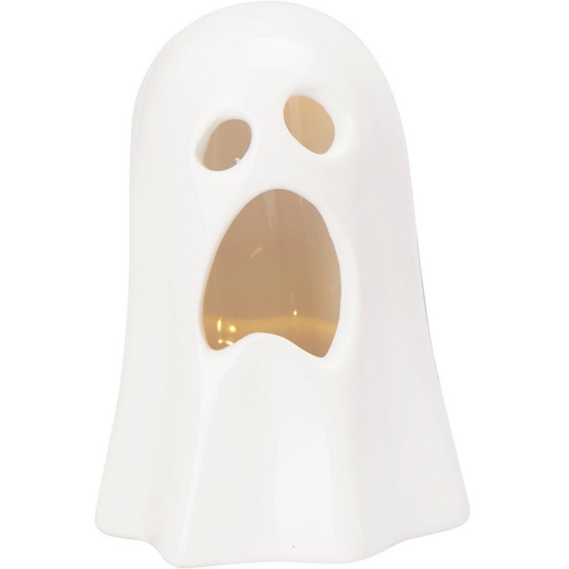 Koopman Ghost Decoration with LED – 10cm Halloween Ornament, Spooky Seasonal Decor for Home, Tabletop & Festive Display, Assorted 1 Piece - Image 5