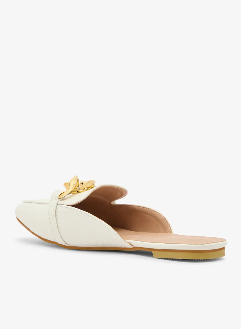 ايلا Gold Accent Mules