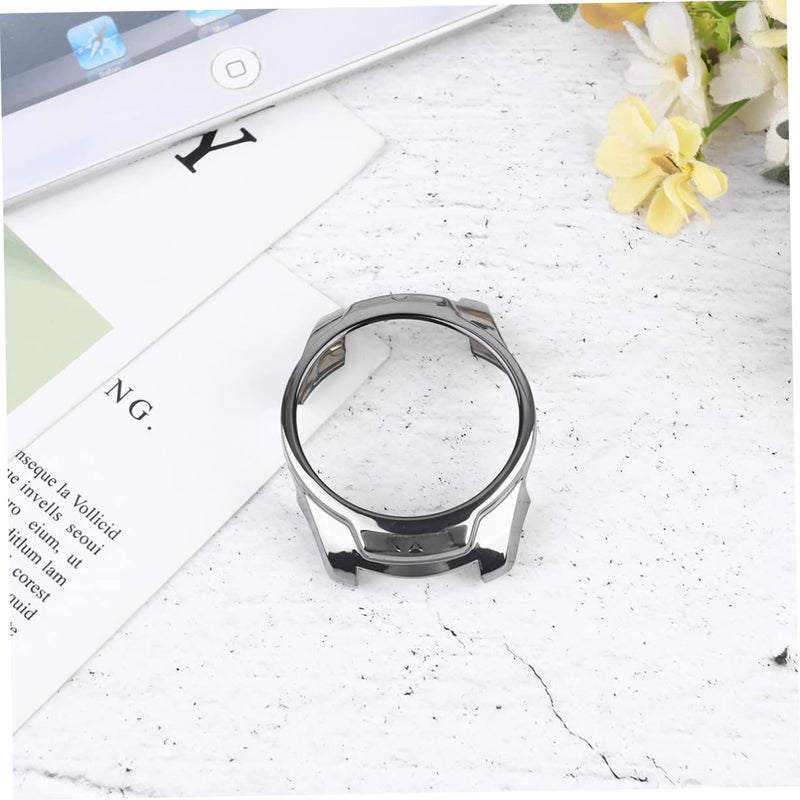 Shockproof Protective TPU Case Hollow Cover Lightweight Design Silver Color - Image 3
