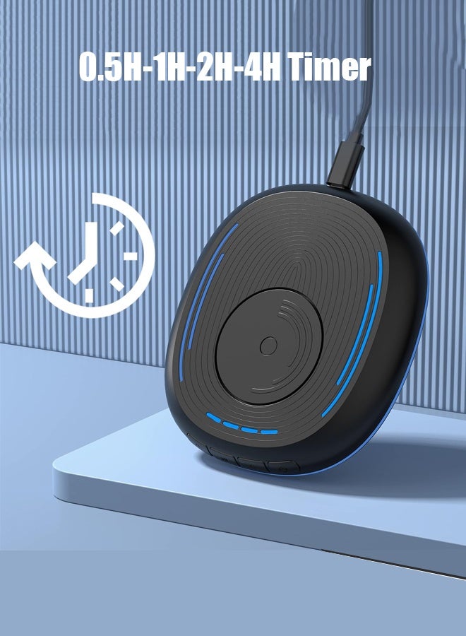 Black Undetectable Mouse Jiggler, with Timer ON/Off Switch, RGB Breathing Light, Simulate Random Automatic Movement, Prevents Laptop PC Screen Sleep for Home Office - Image 5