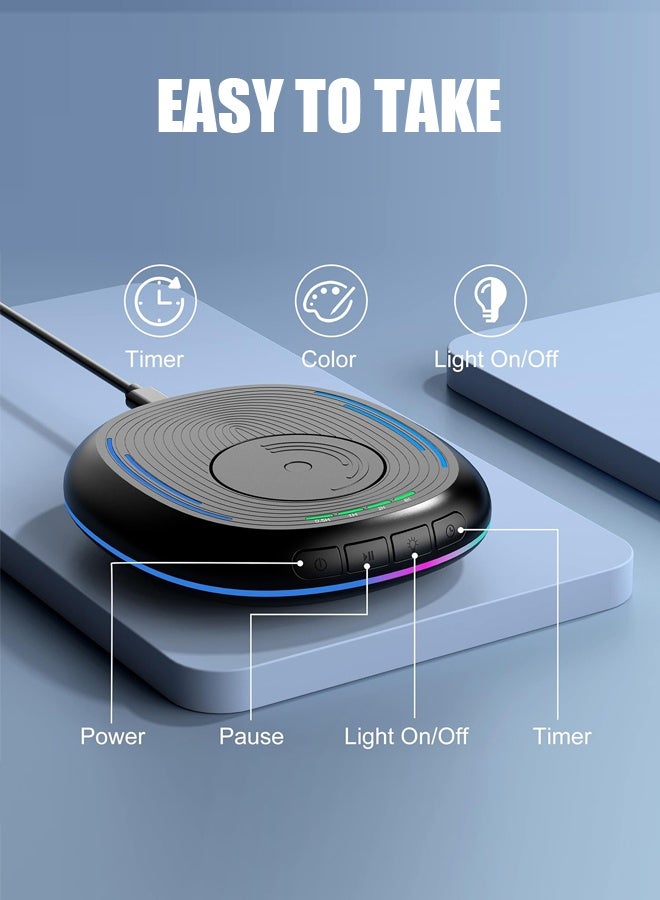 Black Undetectable Mouse Jiggler, with Timer ON/Off Switch, RGB Breathing Light, Simulate Random Automatic Movement, Prevents Laptop PC Screen Sleep for Home Office - Image 3