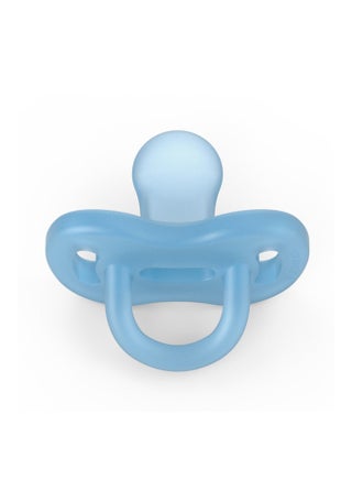 Suavinex All Silicone Soother|0-6M|Blue|Physiological - view 3