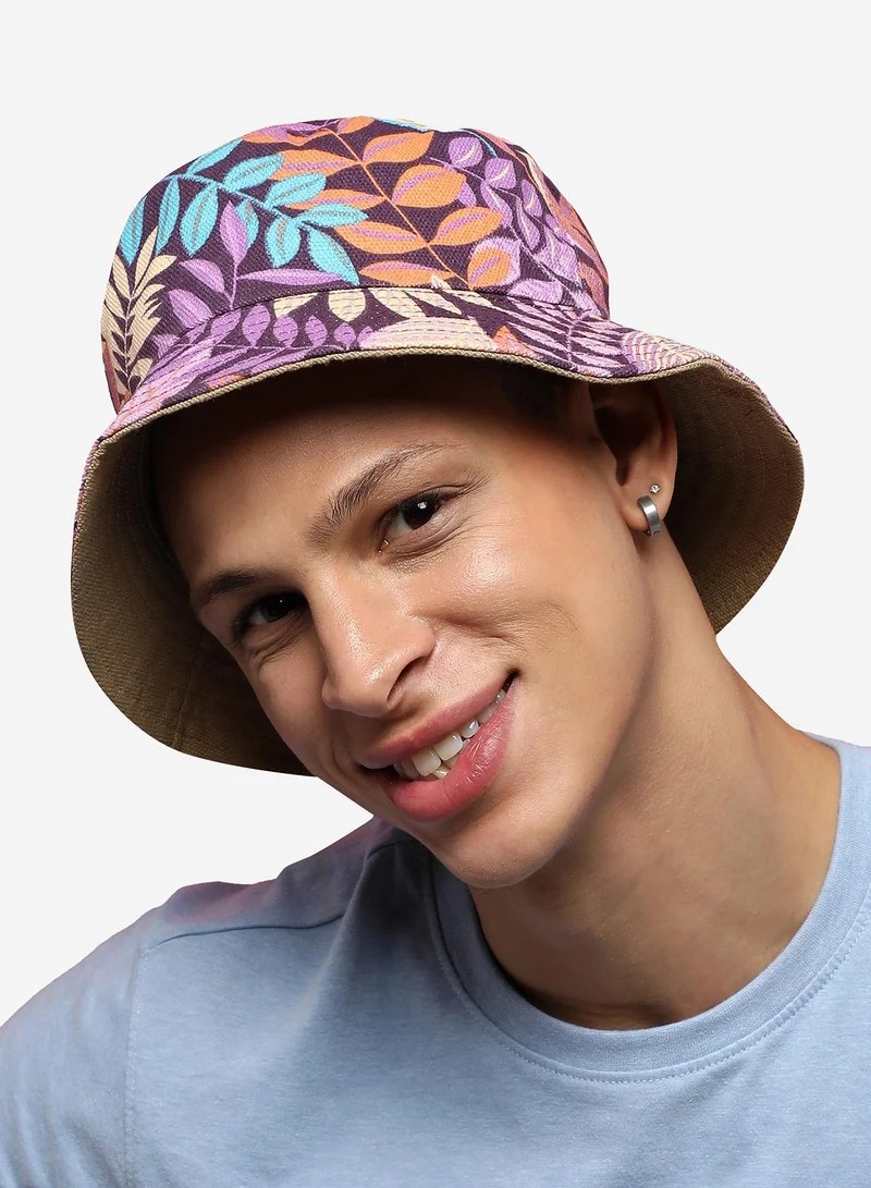 Haute Sauce  Multi Color Floral Bucket Hat for Men | Best Price UAE