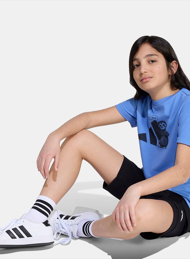 Adidas تي شيرت رياضي برسومات للأطفال - Image 3