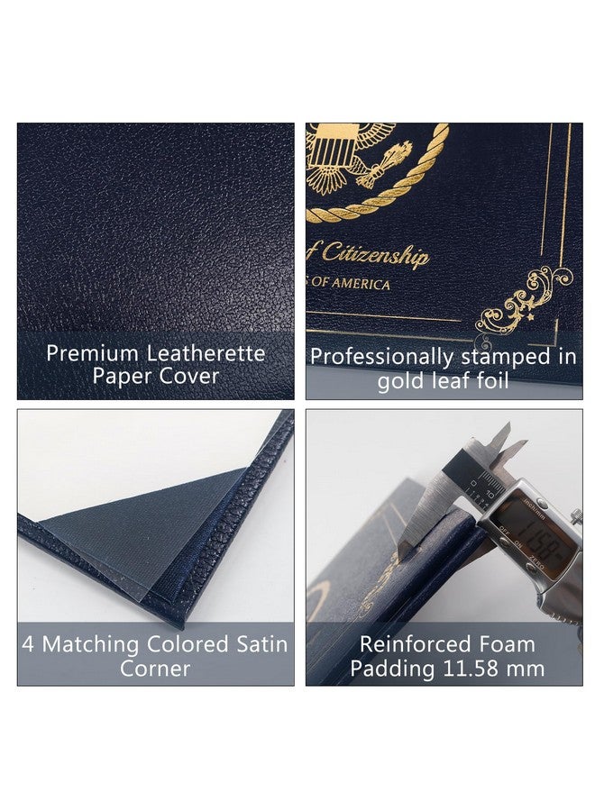 GraduationMall Us Citizenship Certificate Holder 2024 Naturalization Certificate Cover With Logol 'Certificate Of Citizenship' Us Citizenship Gifts - Image 3