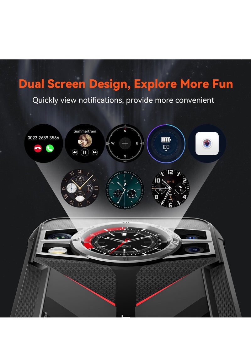 Cubot - Kingkong 9 Rugged Smartphone 120hz 6.583-Inch Screen 12GB RAM+512GB ROM 10600mAh Battery 33W Fast Charging 100MP Main + 24MP Night Vision Camera NFC - Image 1