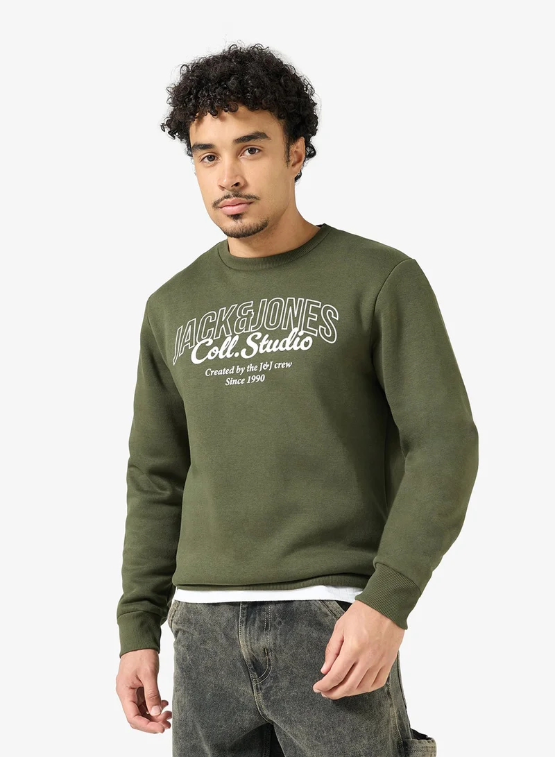 Logo Pullover Sweatshirt