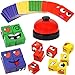 RAYBITU Face Changing Magic Cubes Game Expression Matching Block Puzzle with Bell Educational Building Toy for Kids Adults Fun Family Board Game - Image 2