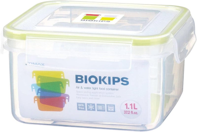 كوماكس حاوية تخزين طعام دائرية من نوع Komax Biokips سعة 920 مل – خالية من مادة BPA، محكمة الإغلاق ومقاومة للتسرب، مناسبة للاستخدام في الميكروويف والفريزر والغسالة الأوتوماتيكية – الطراز C21 - Image 5