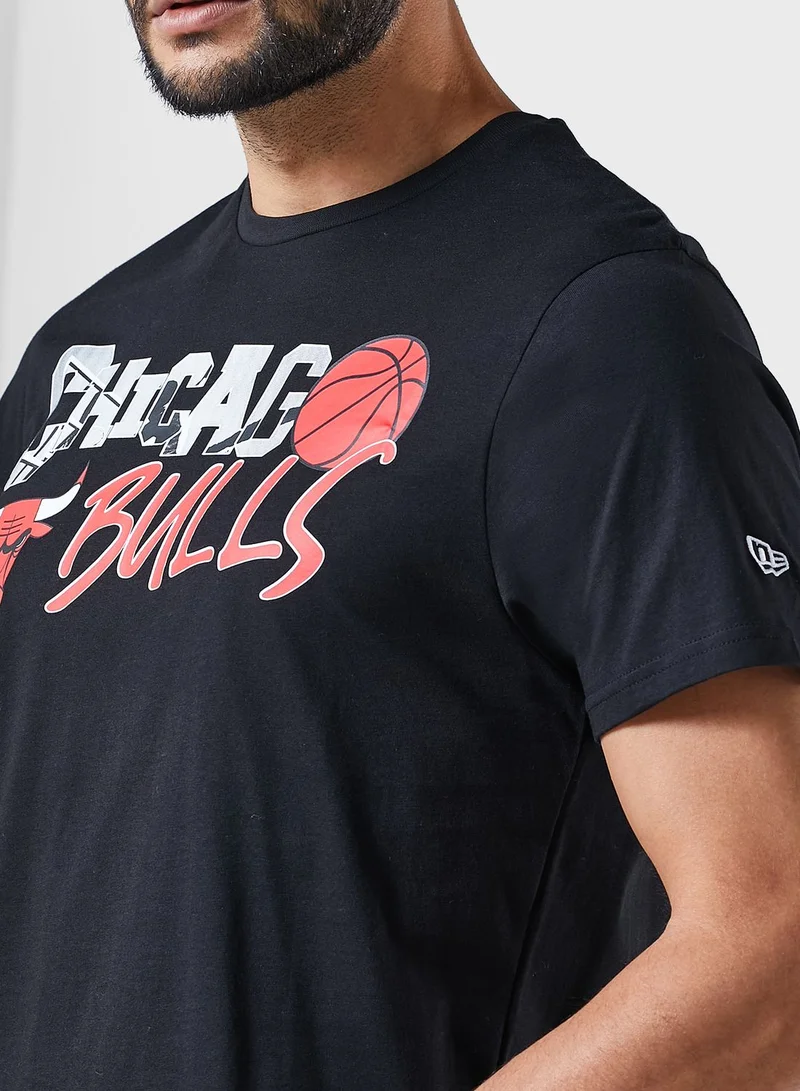 NEW ERA Chicago Bulls Graphic T-Shirt