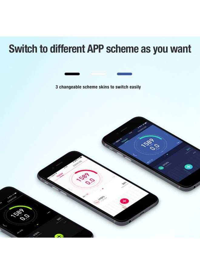 نيبمينينت ساعة يد ذكية مضادة للماء أسود - Image 3