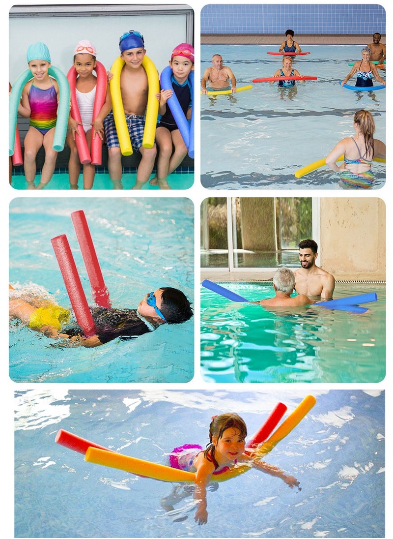 SPORT Foam Swim Noodles, Stay Afloat, Improve Technique, and Have Fun in the Water with Our Durable and Versatile Swim Aids Pool Floats  - Image 2