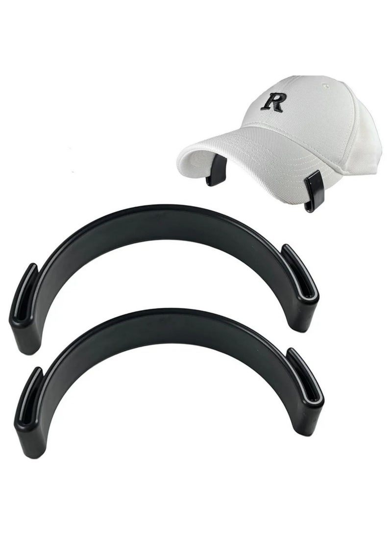 2PCS Hat Brim Bender No Steaming Required Curving Tool for Baseball Caps Adjustable Width Perfect Curve Shaping Band with Self Adhesive Tape Ideal Gift for Hat Lovers  - Image 1