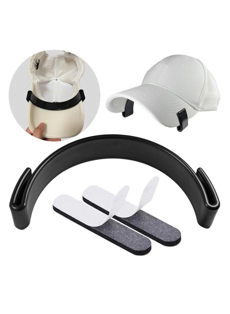 2PCS Hat Brim Bender No Steaming Required Curving Tool for Baseball Caps Adjustable Width Perfect Curve Shaping Band with Self Adhesive Tape Ideal Gift for Hat Lovers  - Image 2