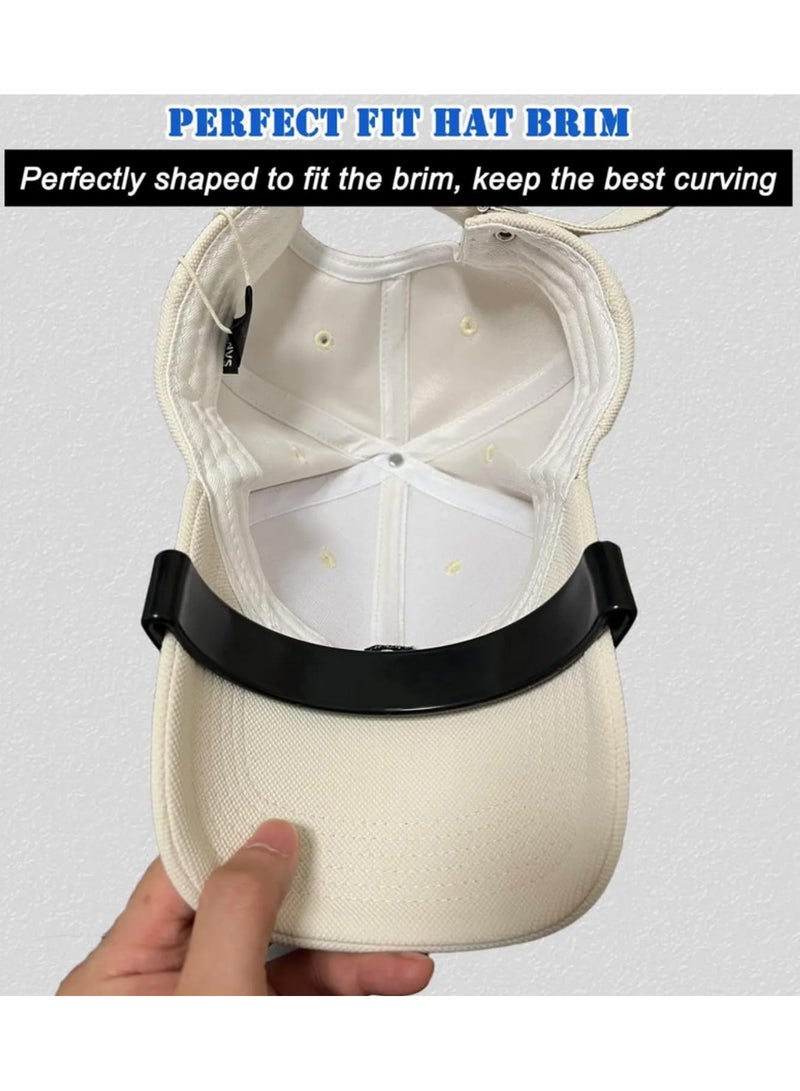 2PCS Hat Brim Bender No Steaming Required Curving Tool for Baseball Caps Adjustable Width Perfect Curve Shaping Band with Self Adhesive Tape Ideal Gift for Hat Lovers  - Image 4