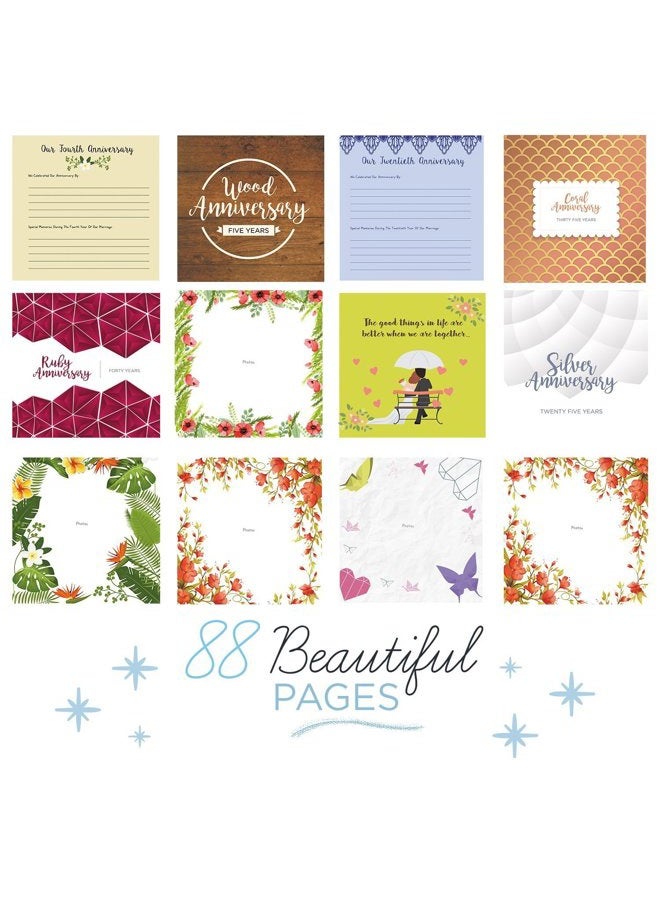 Unconditional rosie Wedding Anniversary Memory Book - A Hardcover Journal To Document Anniversaries From The 1st To 50th Year! Unique Couple Gifts For Him & Her - Personalized Marriage Presents For Husband & Wife! - Image 4