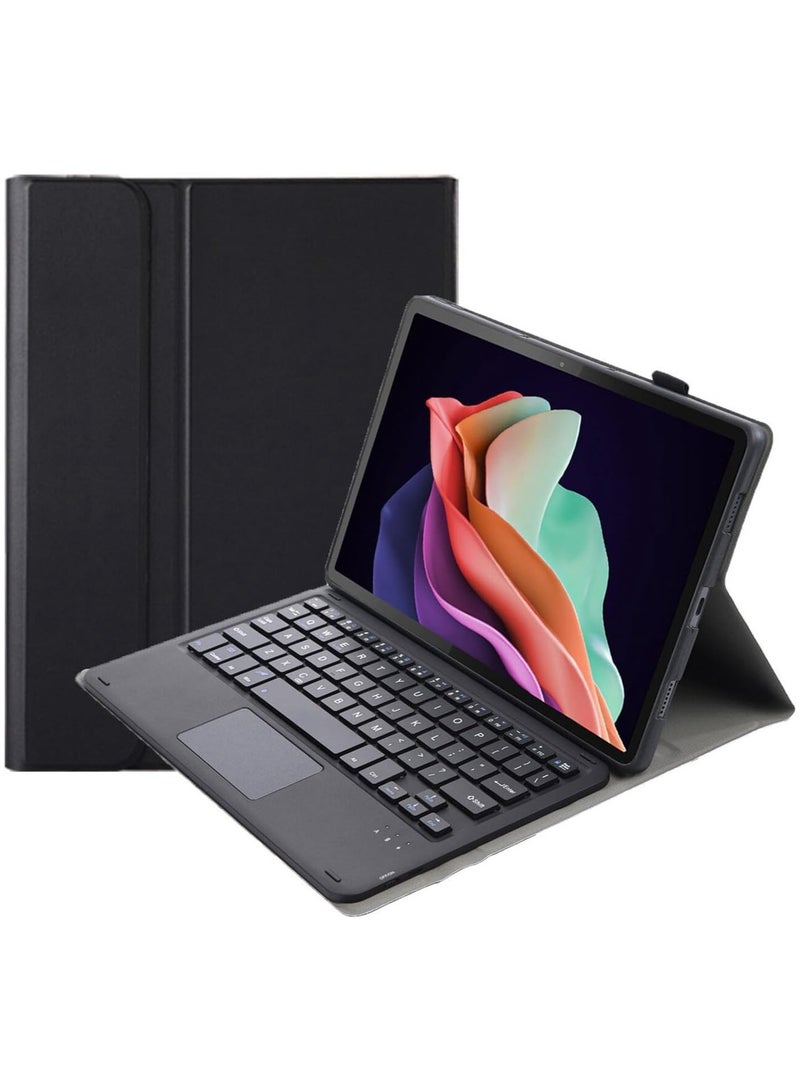 Touched Keyboard Case Compatible with Honor Pad 9 12.1'' 2024, Full Protection Detachable Tablet Keyboard Cover, with Pencil Holder, for Honor Pad 9 12.1 Inch