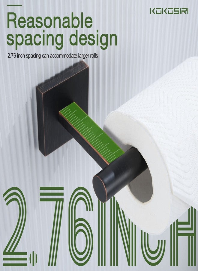 KOKOSIRI Toilet Paper Holder Oil Rubbed Bronze Toilet Roll Holder Hold Mega Rolls Kitchen Bathroom Tissue Paper Dispenser Stainless Steel, B2005ORB - Image 3
