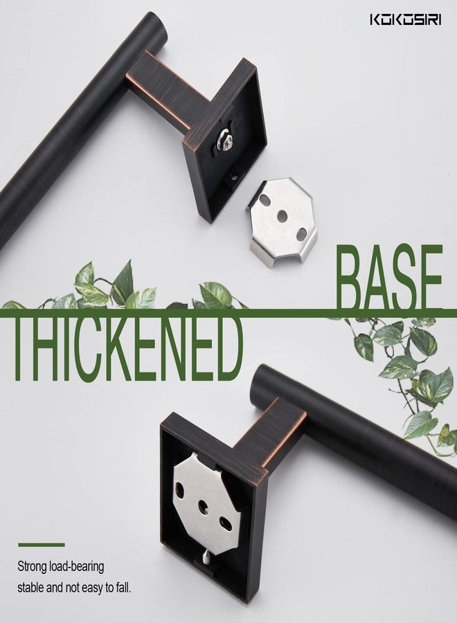 KOKOSIRI Toilet Paper Holder Oil Rubbed Bronze Toilet Roll Holder Hold Mega Rolls Kitchen Bathroom Tissue Paper Dispenser Stainless Steel, B2005ORB - Image 4
