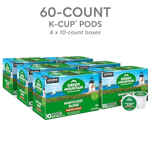 Green Mountain Coffee Roasters Nantucket Blend, Keurig Single Serve K-Cup Pods, Medium Roast Coffee, 60 Count, (6 Packs of 10) - Image 3