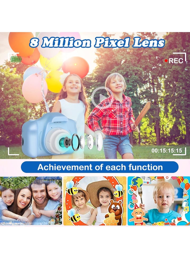 Kids HD Digital Video Camera for Capturing Moments – Fun and Educational Toy for Boys and Girls – Photo and Video Recording, Games, Music, and Adjustable Settings – Expandable Memory with Storage for 50 Photos – Ideal Christmas and Birthday Gift (Color as per stock) - Image 5