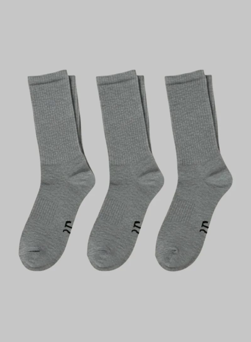 3-Pack Premium Crew Socks