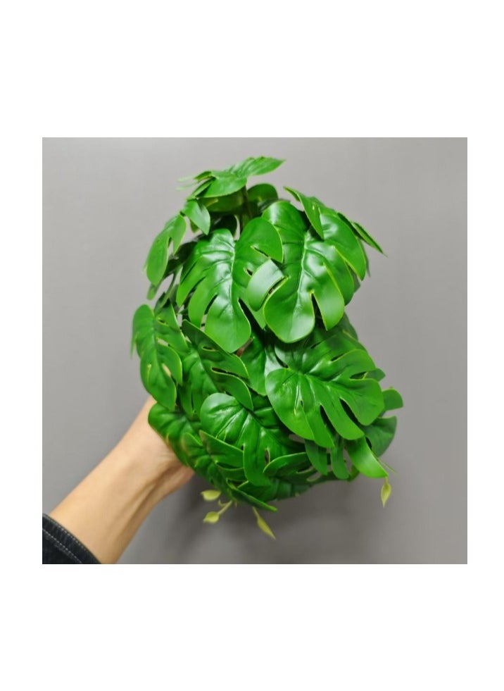 OASIS-TH Natural Looking Artificial Green Plant 24-28CM Without Pot 