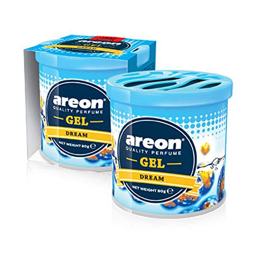 AREON GCK02 Car Perfume GEL Air Freshener Long Lasting Scent for Car or Home Odor Eliminator - DREAM - Image 1