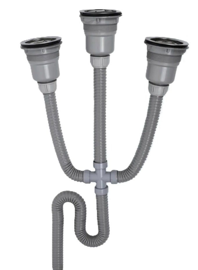 Kana Triple drain directly attached to the sink - Image 1