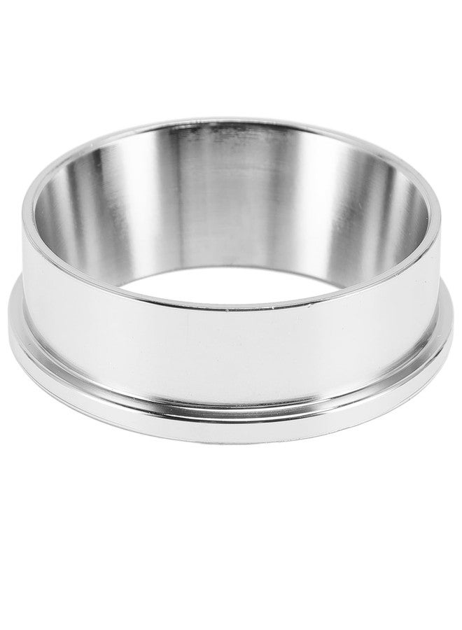 Sunicon 57.5MM Espresso Dosing Funnel, 304 Stainless Steel Coffee Dosing Ring Catcher Ring, Universal Coffee Dosing Ring Replacement for Home Coffee Machine Tools(Silver) - Image 1