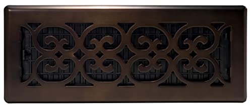 Decor Grates SPH412-RB Floor Register, 4x12, Rubbed Bronze Finish - Image 2
