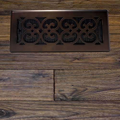 Decor Grates SPH412-RB Floor Register, 4x12, Rubbed Bronze Finish - Image 3