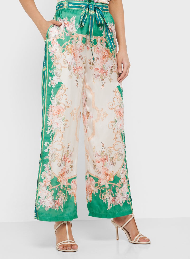 Khizana Floral Print Top & Skirt Set - Image 4