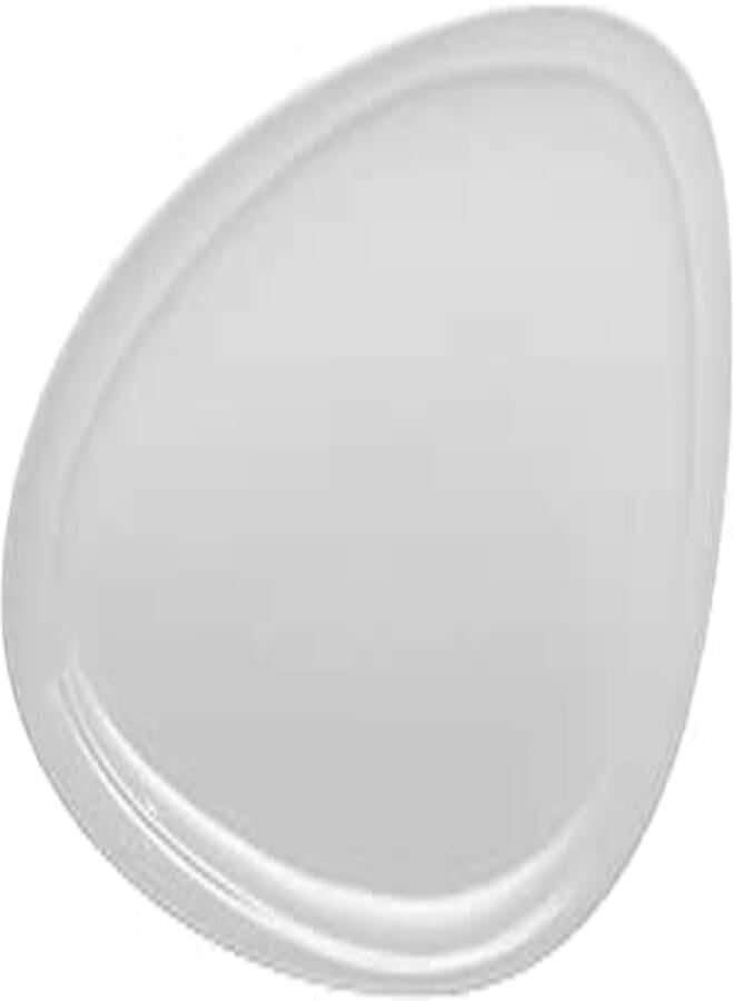 Royal Porcelain | Oval Plate (L) | 23.5 x 41 CM | White | Shape Mood